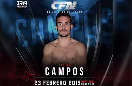 Carlos Campos en Cadiz Fight Night