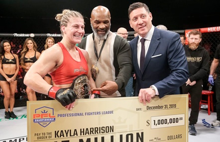 Kayla Harrison ganadora PFL MMA